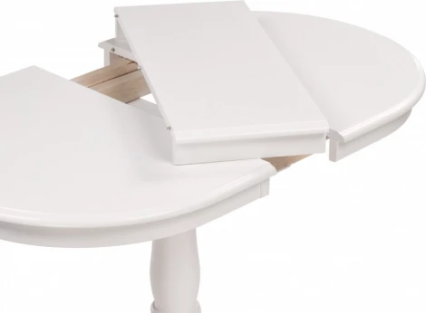 Деревянный стол Moena 100 (Moena 100(129)х70х76 butter white) Woodville арт.15801