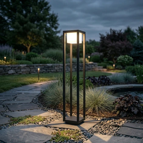 Наземный светильник светодиодный Reluce 09978-0.7-001JH 1,0M LED12W BK RLOS