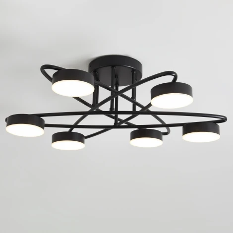 Потолочная люстра на штанге Freya Vortex FR6155CL-L36B 36Вт LED