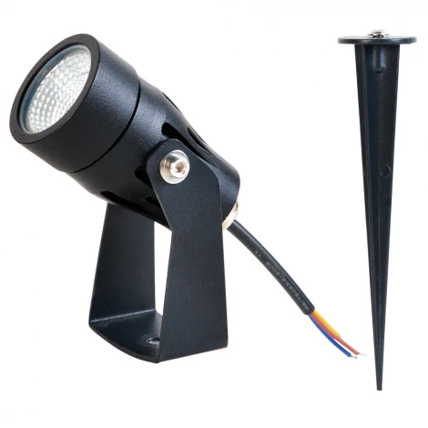 Грунтовый светильник светодиодный Arte Lamp A4705IN-1BK (220V, круглые, IP65)