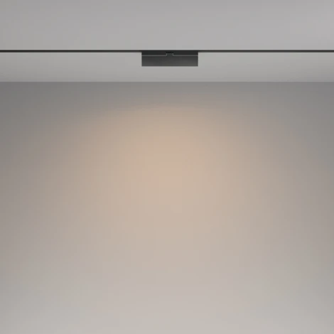 Трековый светильник магнитный светодиодный Voltega Exilight VGL036-2-12W3K-B 12Вт LED 48V