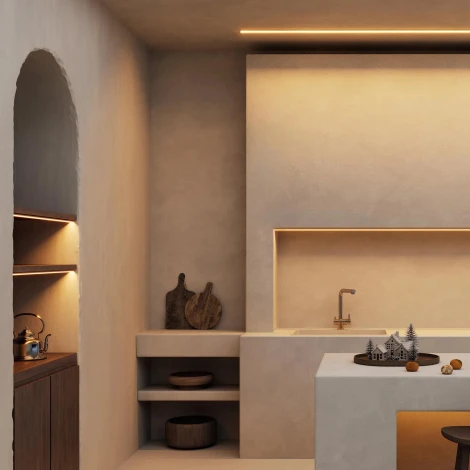 Профиль LINE-D-1515-2000 SQUARE ANOD (Arlight, Алюминий) 061083