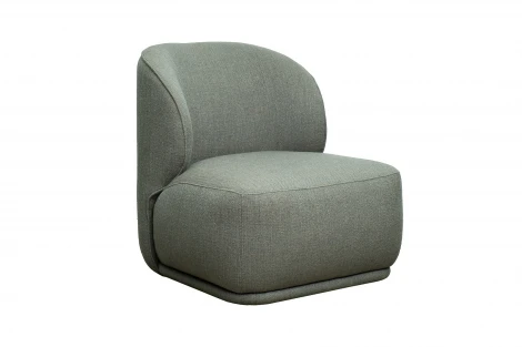 Кресло Капри Бейсик(Capri Basic), рогожка т.серый Norton-Graphite 80*90*82см Garda Decor