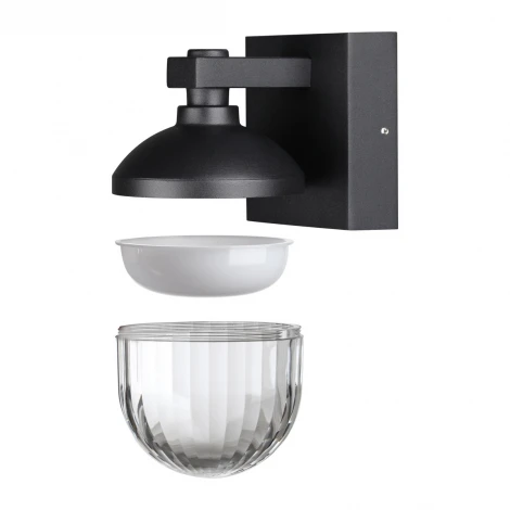 Настенный уличный светильник Novotech Haut 371075 черный IP65 GX53 12W 220V