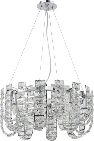 Подвесная люстра хрустальная Stilfort Umiko 2172/09/08P (220V, на тросе)