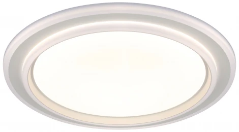 Потолочный светильник светодиодный с пультом с регулировкой цветовой температуры ЭРА SPB-6 Olimp 86W-3K-6,5K-RC WH+GR