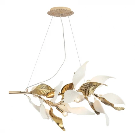 Подвесная люстра Crystal Lux Stefania SP6 (220V, на цепи, подсвечник, свеча)