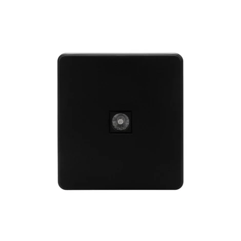 Розетка TV с/у оникс Kranz Round KR-78-0723-3