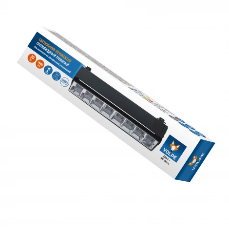 Трековый светильник однофазный, светодиодный 4000К 220V 20W Volpe ULB-Q283 ULB-Q283 20W/4000K BLACK