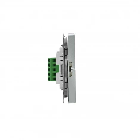 Выключатель 4-х клавишный (алюминий) Systeme Electric GAL000374