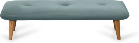 Банкетка Loa ОГОГО (арт.631218), (Велюр/Бирюзовый)