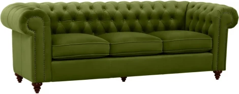Диван Chester Classic ОГОГО (арт.344521), (Ткань/Зеленый)