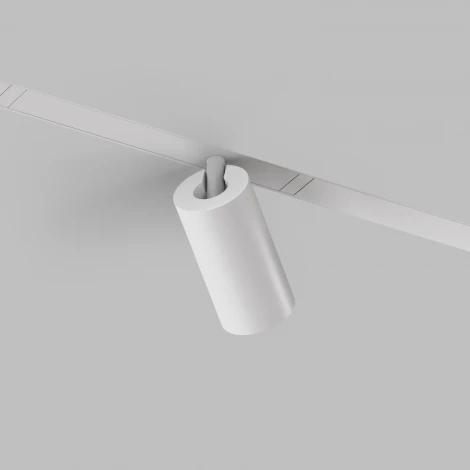 Трековый светильник Denkirs Smart DK8010-WH (LED, 220V, голосовое управление, пульт управления, управление смартфоном, умный дом - Алиса, круглые)