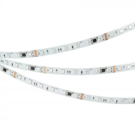 Светодиодная лента DMX-B60-10mm 24V RGB-PX6 (14 W/m, IP20, 5m) (Arlight,) 039183(1)