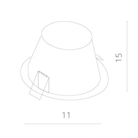 Встраиваемый точечный светильник Arte Lamp Downlights A8043PL-1SI