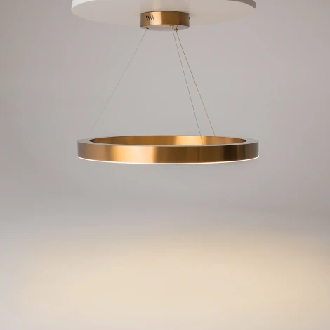 Подвесной светильник Saturno MOD415PL-L60BS4K (LED, 220V, на тросе, кольцо)