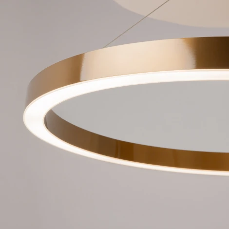 Подвесной светильник Saturno MOD415PL-L60BS4K (LED, 220V, на тросе, кольцо)