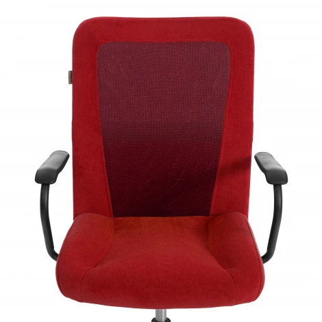 Кресло Стафф/Staff велюр/сетка, бордо/бордо, 10/TW-13 Tetchair 26211