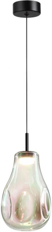 Подвесной светильник Odeon Light Nave 5098/4LB черный/бензиновый/металл/стекло LED 4W 4000K (220V, на проводе)