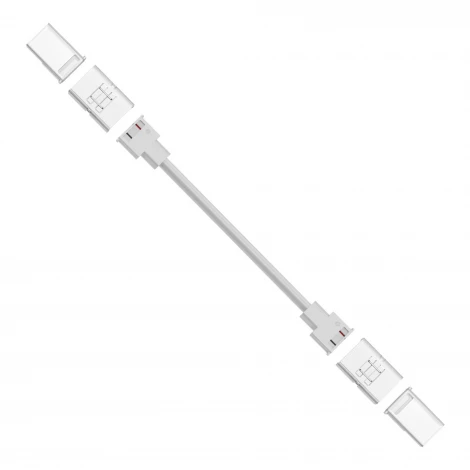 Коннектор прокалывающий 2 pin, для гибкого соединения одноцветной LED ленты 8-10 мм, тип SMD, COB, IP65, длина провода 150 мм Apeyron 09-174
