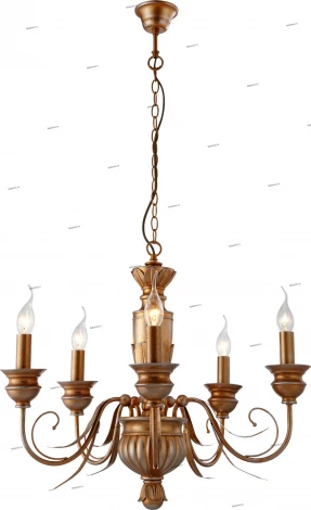 Подвесная люстра Arte Lamp Doratura A9075LM-5GA
