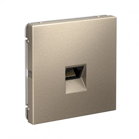 Розетка Ethernet RJ-45 (шампань) Systeme Electric GAL000583