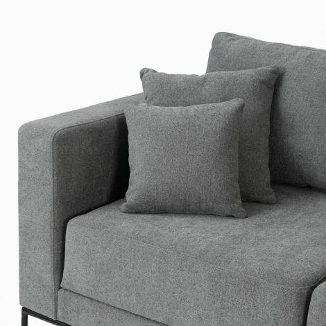 Угловой диван Newton правосторонний 288 Cosmo RED 421750