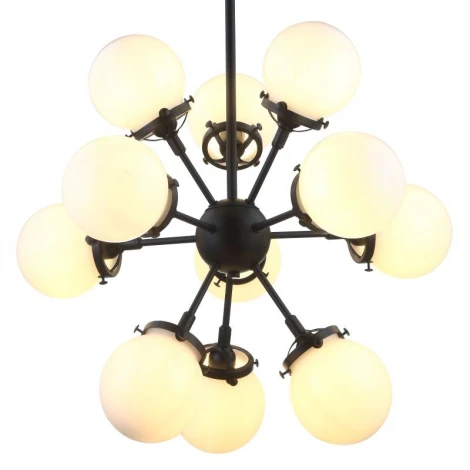 Подвесная люстра Stilfort Ring 2106/01/11P (220V, шарики, молекулы)