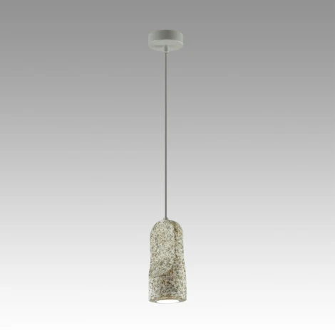 Подвесной светильник Odeon Light Pietra 7010/1B серый/камень LED 1*5W 3000K 220V (на проводе)