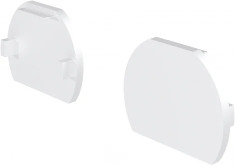 Заглушки для круглого магнитного шинопровода Exility Maytoni Accessories for tracks Exility TRAM034EC-R-41W