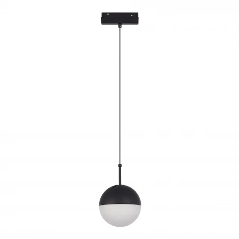 Магнитный трековый светильник ST Luce Skyline 48 ST681.446.07 Черный LED 1*7W 48V