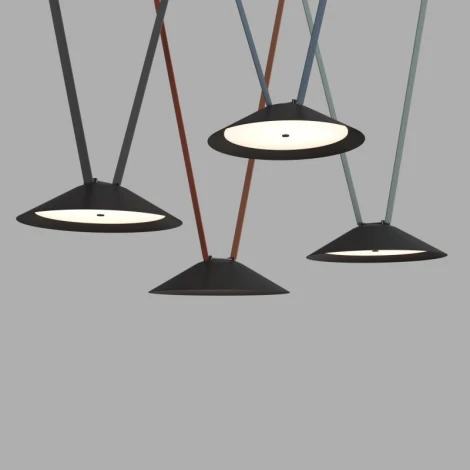 Трековый светильник 48V Denkirs Belty Flow DK5564-BK (LED)