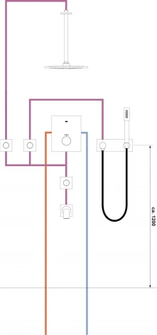 Верхний душ Grohe Rainshower F 27271000