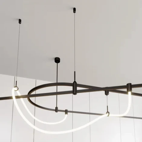 Держатель трека ART-APRIORI-HOLDER-HANG-TUBE-L1500 (BK) (Arlight, IP20 Металл, 3 года) 049321