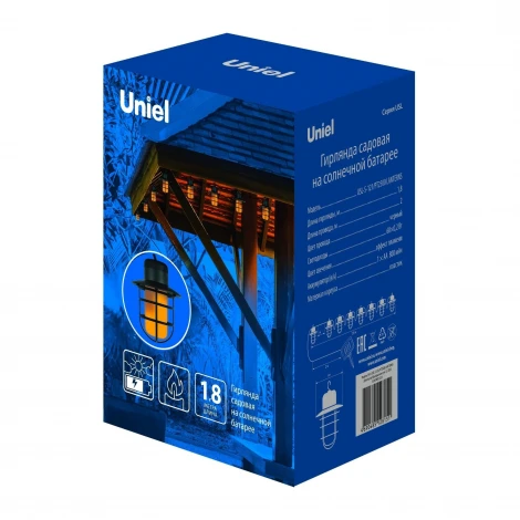 Гирлянда на солнечных батареях Uniel USL-S-121/PT2500 Lanterns