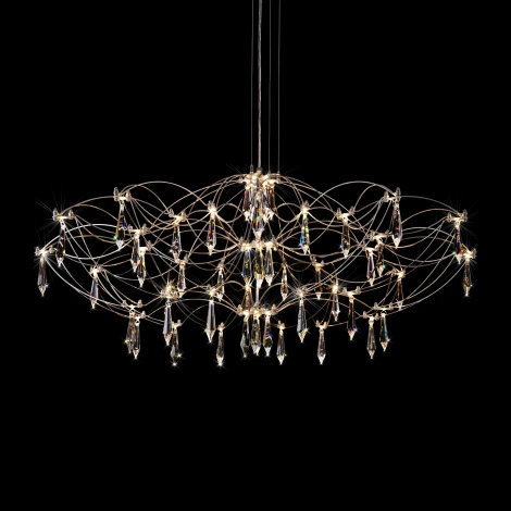 Подвесная люстра светодиодная Loft It Mira 10586/900 Silver Asfour
