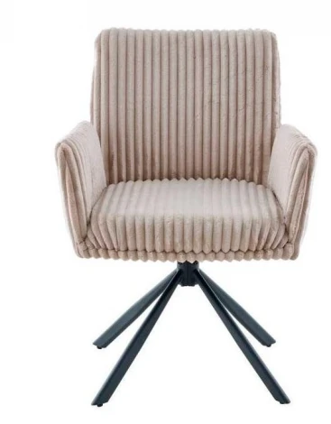 Стул DikLine 6827 т.к Бежевая Velo 30, опоры черные 00-00082489