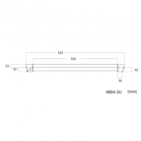 Трековый светильник однофазный светодиодный Favourite Practica 4864-3U LEDx40W 220V 3000-6000K