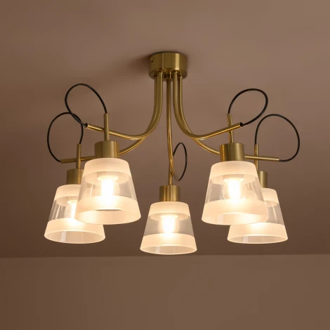 Потолочная люстра Freya Caramel FR5522PL-05BS