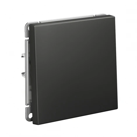Выключатель одноклавишный (базальт) Systeme Electric GAL001415S