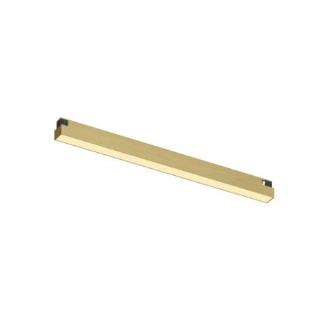 Трековый светильник магнитный светодиодный Denkirs Shine Linear Zigbee DK5951-SB 48В 10Вт 2700-6000K сатин. латунь алюминий