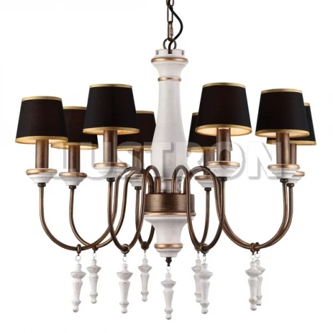 Подвесная люстра Arte Lamp Capitello A1843LM-8BG