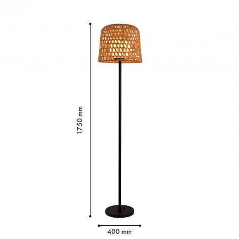 Торшер Favourite Recinto 4888-1F 1xE27x40W IP44