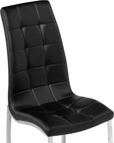 Стул на металлокаркасе Woodville DC2-092-2 black / chrome