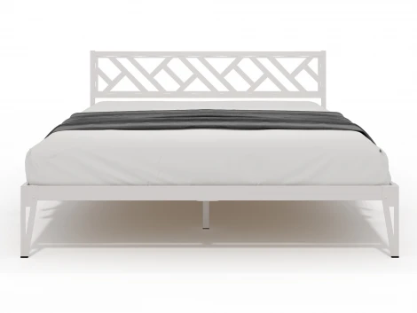 Кровать КМД 47 АЙРИС 1600, белый Форвард 102367