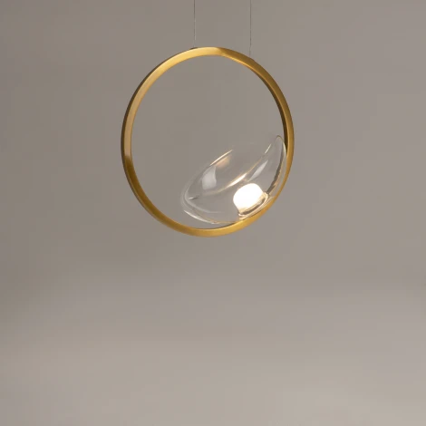 Подвесной светильник Maytoni Lunare MOD327PL-L5BS3K (LED, 220V, на тросе, кольцо)