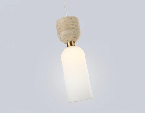 Подвесной светильник с травертином Ambrella Ceramo Modern LH53322
