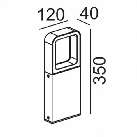 Наземный светильник Lucide Trywo 27867/35/30
