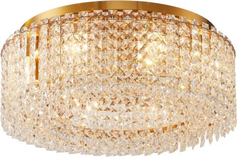 Потолочная люстра хрустальная Stilfort Delone 2179/05/08C (220V, круглые)