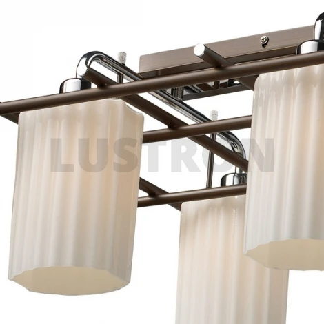 Потолочная люстра N-Light 483 483-06-13 chrome + wengue